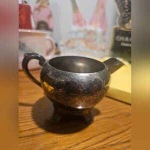 Vintage F.B. ROGERS footed Creamer dish